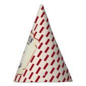 ヴィンテージパーソナライズされたサーカスエレファントリタイア パーティーハット (右)