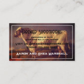 ヴィンテージパーソナライズされたショートソンブル 名刺 (正面)