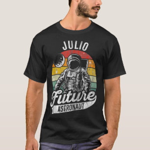 ヴィンテージパーソナライズされたジュリオ宇宙飛行士宇宙 Tシャツ