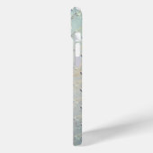 ヴィンテージパーソナライズされたダイヤモンドプレート鋼 Case-Mate iPhoneケース (裏面 / 左)