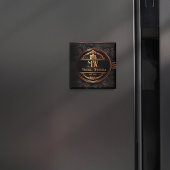 ヴィンテージパーソナライズされたデマスクモノグラム磁石 マグネット