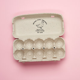 ヴィンテージパーソナライズされたファミリーファーム ラバースタンプ