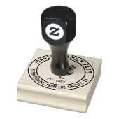 ヴィンテージパーソナライズされたファミリーファーム ラバースタンプ (スタンプ)