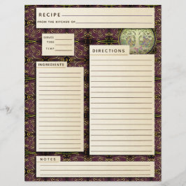 ヴィンテージパーソナライズされたファミリーレシピ料理本