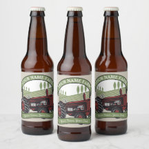 ヴィンテージパーソナライズされたファームトラクタカントリー農家