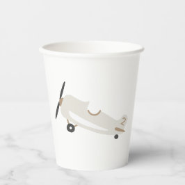 ヴィンテージパーソナライズされたボーイズ誕生日 紙コップ