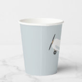 ヴィンテージパーソナライズされたボーイズ誕生日 紙コップ (右)