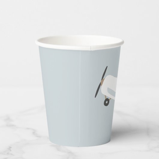 ヴィンテージパーソナライズされたボーイズ誕生日 紙コップ (右)