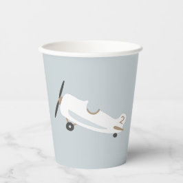 ヴィンテージパーソナライズされたボーイズ誕生日 紙コップ