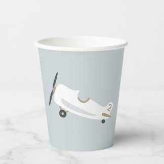 ヴィンテージパーソナライズされたボーイズ誕生日 紙コップ