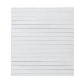 ヴィンテージパーソナライズされたメモ・パッド（ビジネス明細付） ノートパッド (正面)