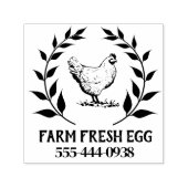 ヴィンテージパーソナライズされた丸スタンプ セルフインキングスタンプ (デザイン)