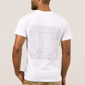 ヴィンテージパーソナライズされた名バイクもしくは自転車に乗る人庫 Tシャツ (裏面)