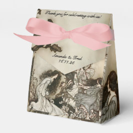 ヴィンテージパーソナライズされた妖精アーサー・ラッカム・アート フェイバーボックス