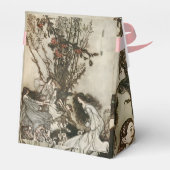 ヴィンテージパーソナライズされた妖精アーサー・ラッカム・アート フェイバーボックス (裏面サイド)