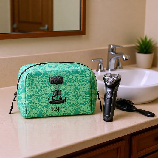 ヴィンテージパーソナライズされた船 ドップキット