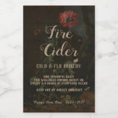 ヴィンテージパーソナライズされた薬用の瓶ギフト フードラベル (シングルラベル)