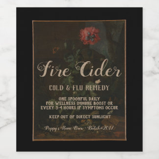 ヴィンテージパーソナライズされた薬用の瓶ギフト ワインラベル