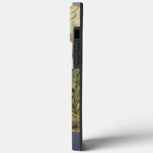 ヴィンテージパーソナライズされた虫の美しい生き物 Case-Mate iPhoneケース (裏面 / 左)