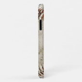 ヴィンテージパーソナライズされた野球 Case-Mate iPhoneケース (裏面/右)