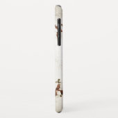 ヴィンテージパーソナライズされた野球 Case-Mate iPhoneケース (裏面/左)