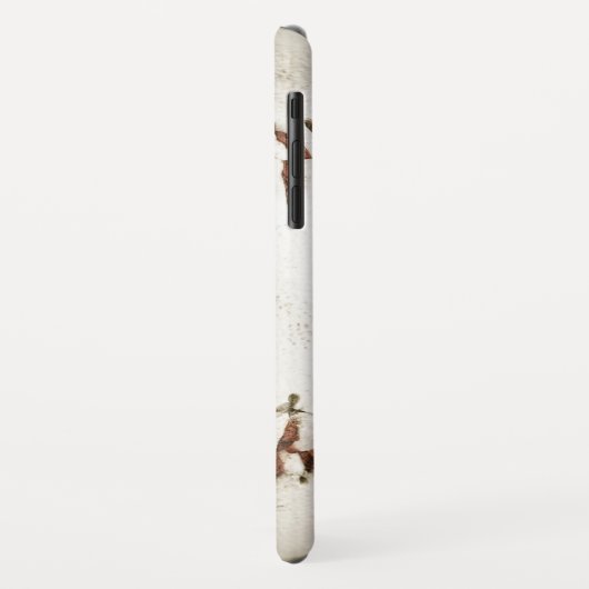 ヴィンテージパーソナライズされた野球 Case-Mate iPhoneケース (裏面/左)