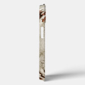 ヴィンテージパーソナライズされた野球 Case-Mate iPhoneケース (裏面 / 右)