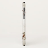 ヴィンテージパーソナライズされた野球 Case-Mate iPhoneケース (裏面/左)