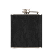 ヴィンテージパーソナライズされた飛行機パイロット飛んでいる学院 フラスク (裏面)