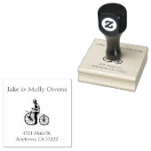 ヴィンテージパーソナライズされた ラバースタンプ (押印)