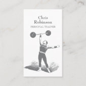 ヴィンテージパーソナルトレーナーStrongman名刺 名刺 (正面)