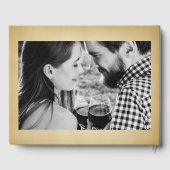 ヴィンテージパーチメントアメージングアンティーク予算 ゲストブック (裏面)