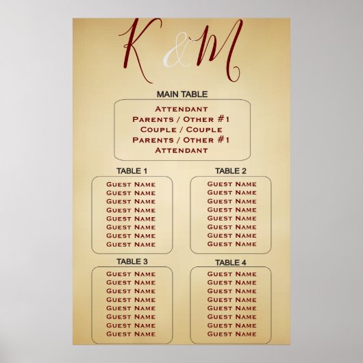 ヴィンテージパーチメントアメージングアンティーク席 ポスター (正面)