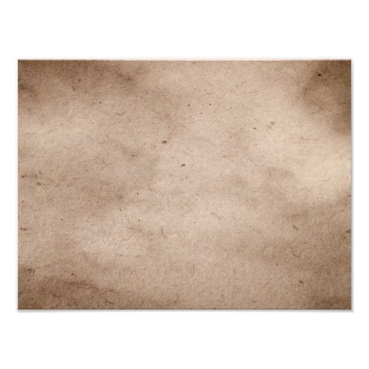 ヴィンテージパーチメントアンティーク紙の背景空白の フォトプリント            (正面)