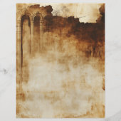 ヴィンテージパーチメントクリスチャン聖書祈りの言葉ジャーナル (裏面)