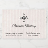 ヴィンテージパーチメントロゴ香料 リキュールボトルラベル (シングルラベル)