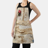 ヴィンテージパーチメント愛の手紙と花(2) エプロン (インサイチュ)