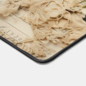 ヴィンテージパーチメント愛の手紙と花(8) デスクマット (コーナー)