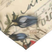 ヴィンテージパーチメント愛の手紙と花(9) テーブルクロス (アングル)