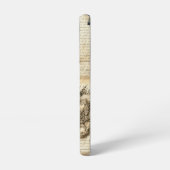 ヴィンテージパーチメント愛の手紙と花(9) SAMSUNG GALAXYケース (左側面)