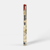 ヴィンテージパーチメント愛の手紙と花(9) SAMSUNG GALAXYケース (右側面)