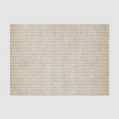 ヴィンテージパーチメント手書き切り離し 薄葉紙 (正面)