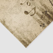 ヴィンテージパーチメント音符ティッシュペーパー 薄葉紙 (詳細)