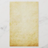 ヴィンテージパーチメント&スクロール予算結婚のメニュー (裏面)