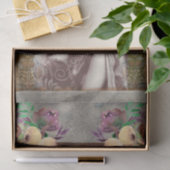 ヴィンテージパーティーガールビクトリアンタペストリーティッシュペーパー 薄葉紙 (ギフト)