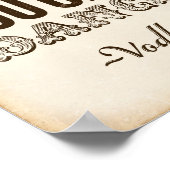 ヴィンテージパーティーシンボルや象徴/私を信頼して踊ることができるウォッカ ポスター (角)