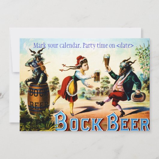 ヴィンテージパーティー招待状 招待状 (正面)