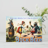 ヴィンテージパーティー招待状 招待状 (スタンド正面)