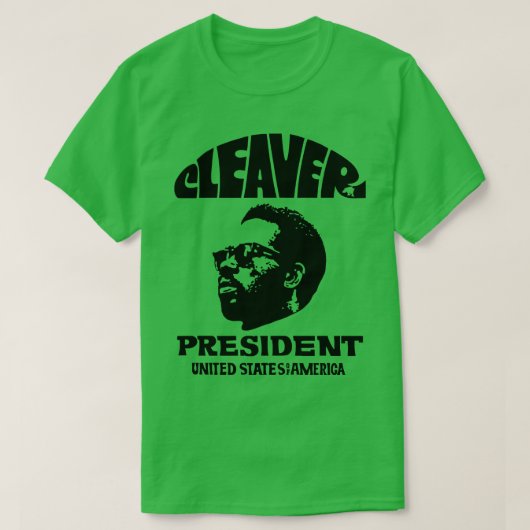ヴィンテージパーティー用Eldridge Cleaver Tシャツ (デザイン正面)