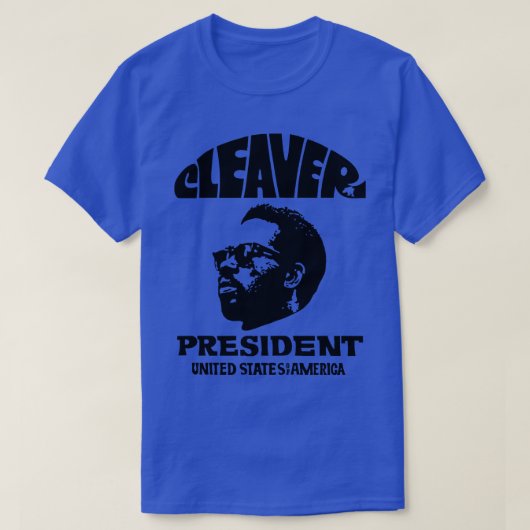 ヴィンテージパーティー用Eldridge Cleaver Tシャツ (デザイン正面)